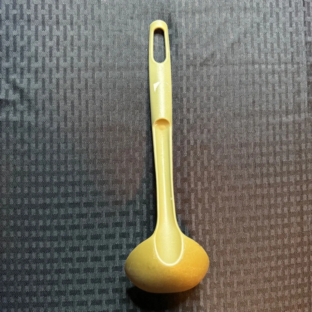 Vtg IKEA‎ Ladle Soup Spoon Pale Green Kitchen Utensil